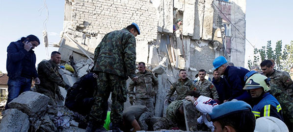 Terremoto Albania